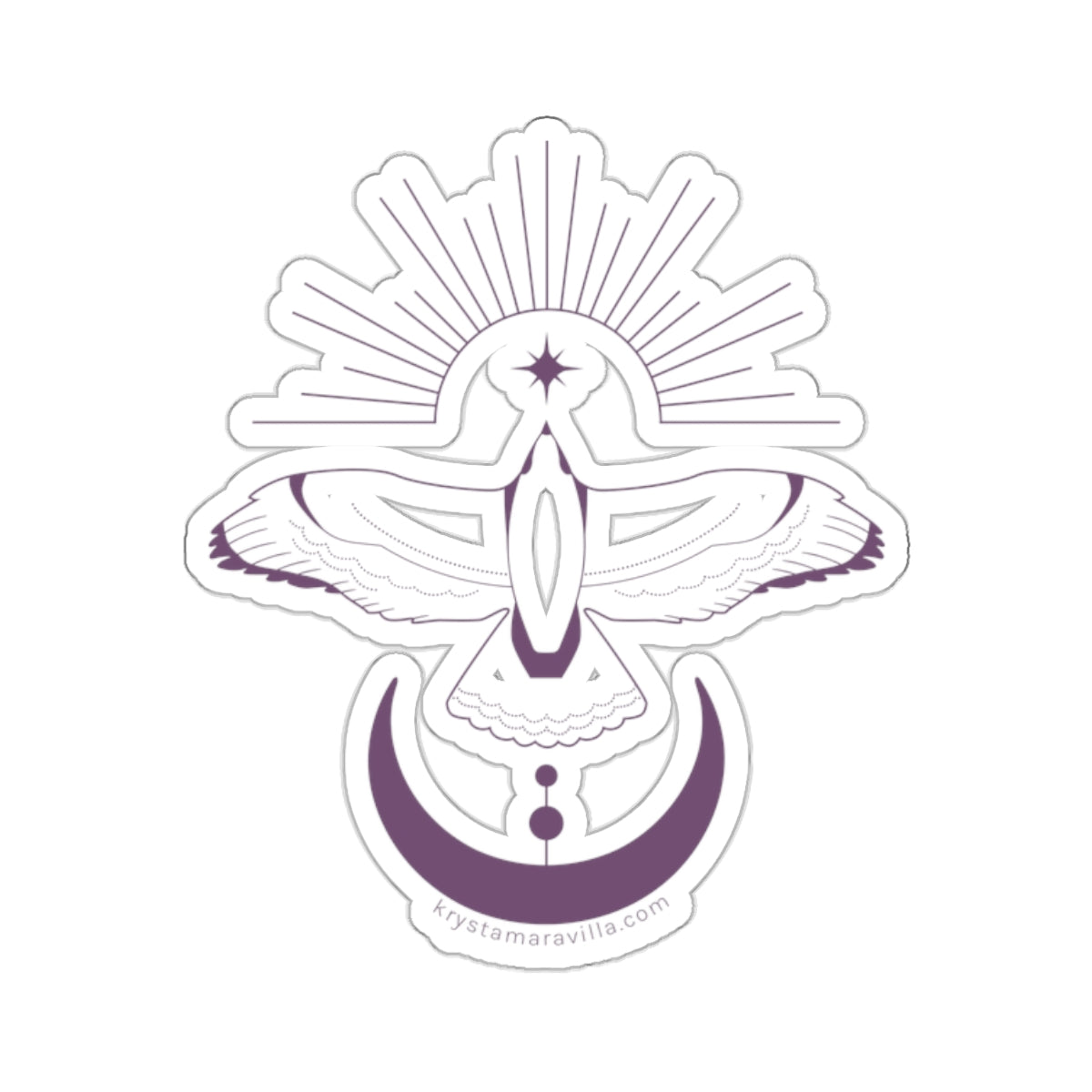 Maravilla's Marvelous Bird Stickers (Purple)