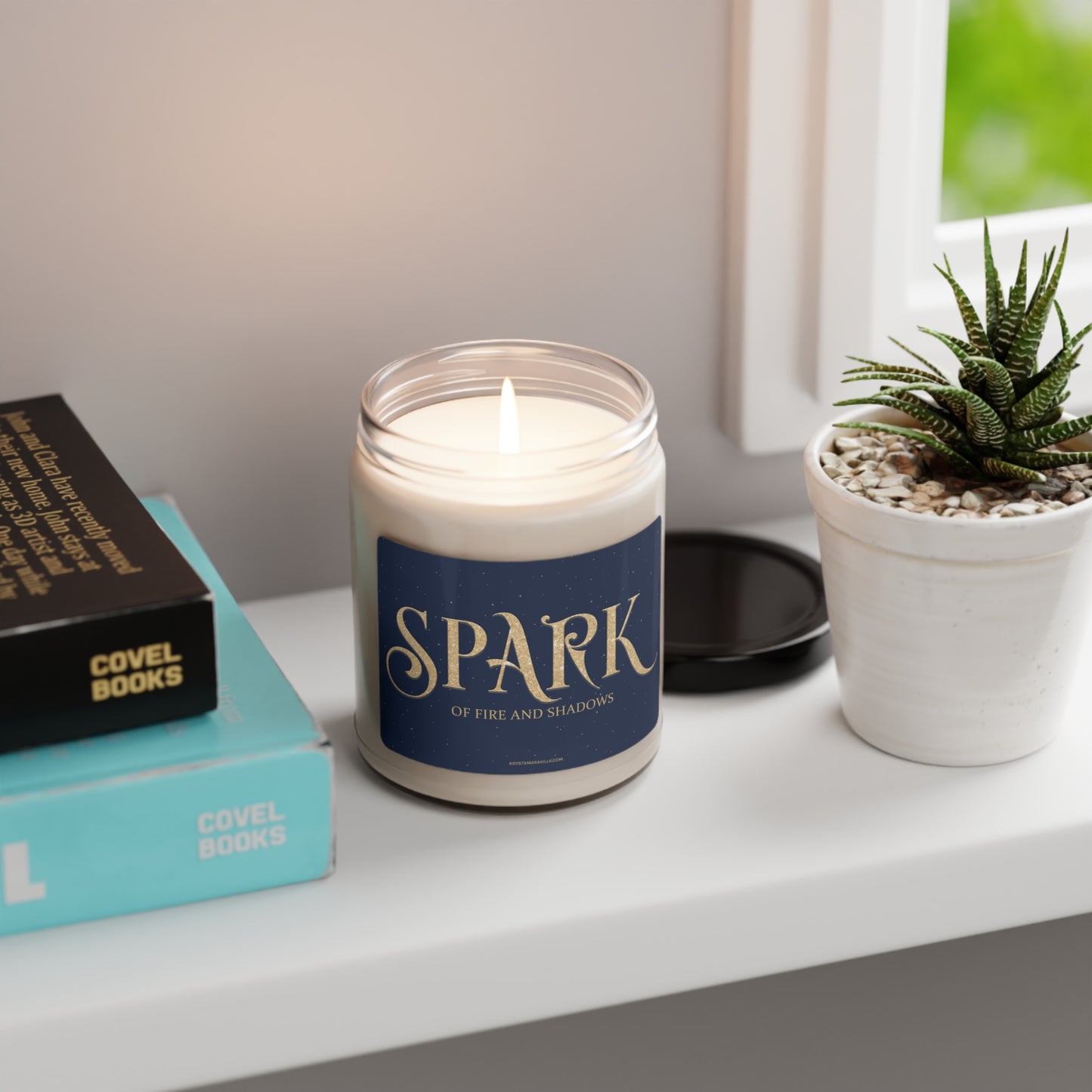 Spark Apple Harvest Scented Soy Candle