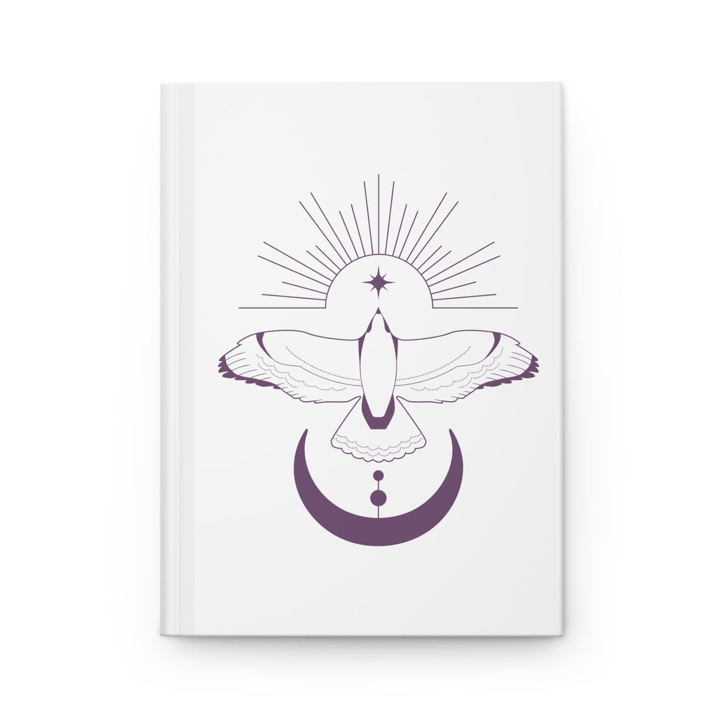 Maravilla Bird Hardcover Journal (White)