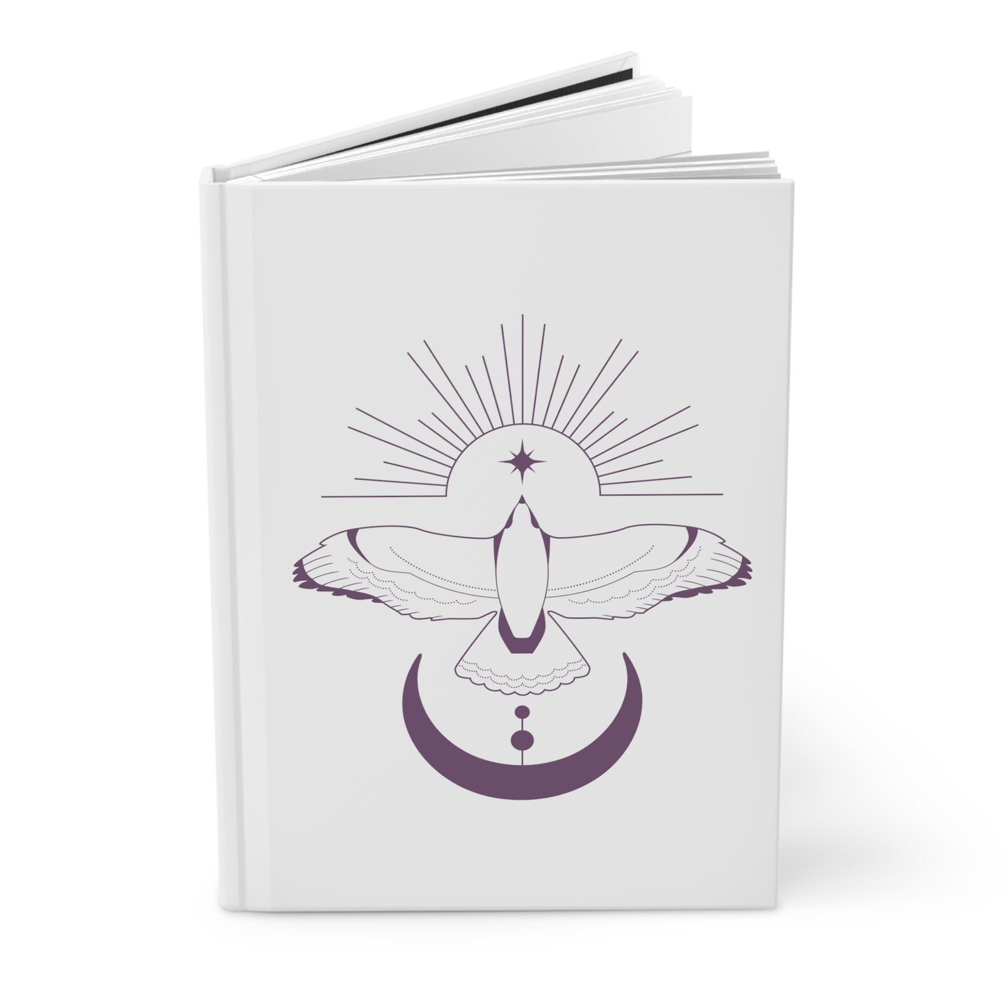 Maravilla Bird Hardcover Journal (White)