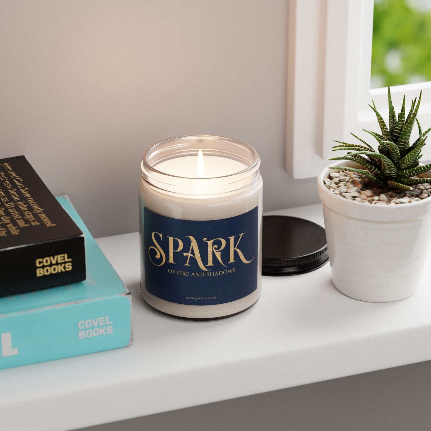 Spark Apple Harvest Scented Soy Candle