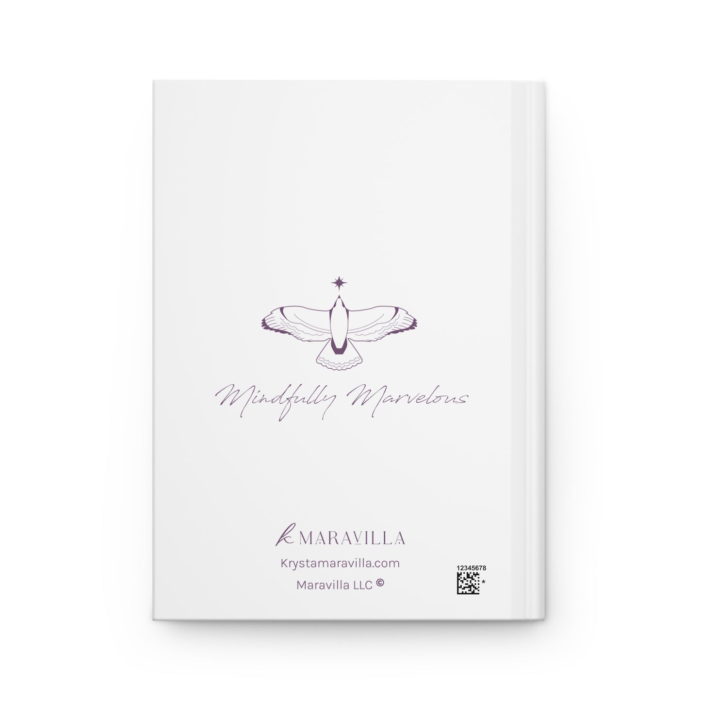 Maravilla Bird Hardcover Journal (White)