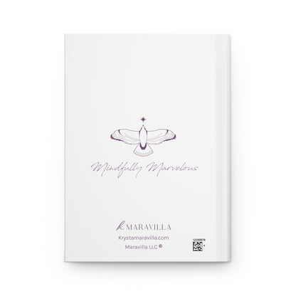 Maravilla Bird Hardcover Journal (White)