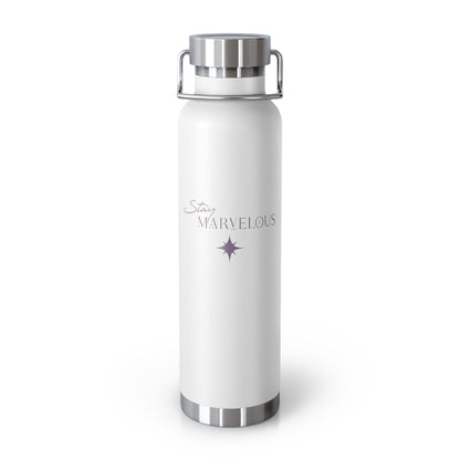 Stay Marvelous Copper Vacuum Insulated Bottle, 22oz