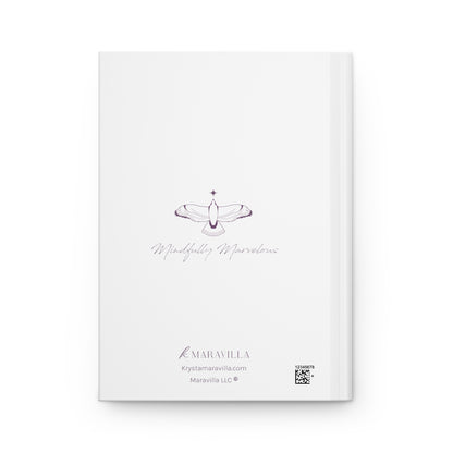 Maravilla Bird Hardcover Journal (White)