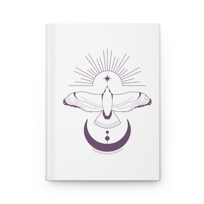 Maravilla Bird Hardcover Journal (White)