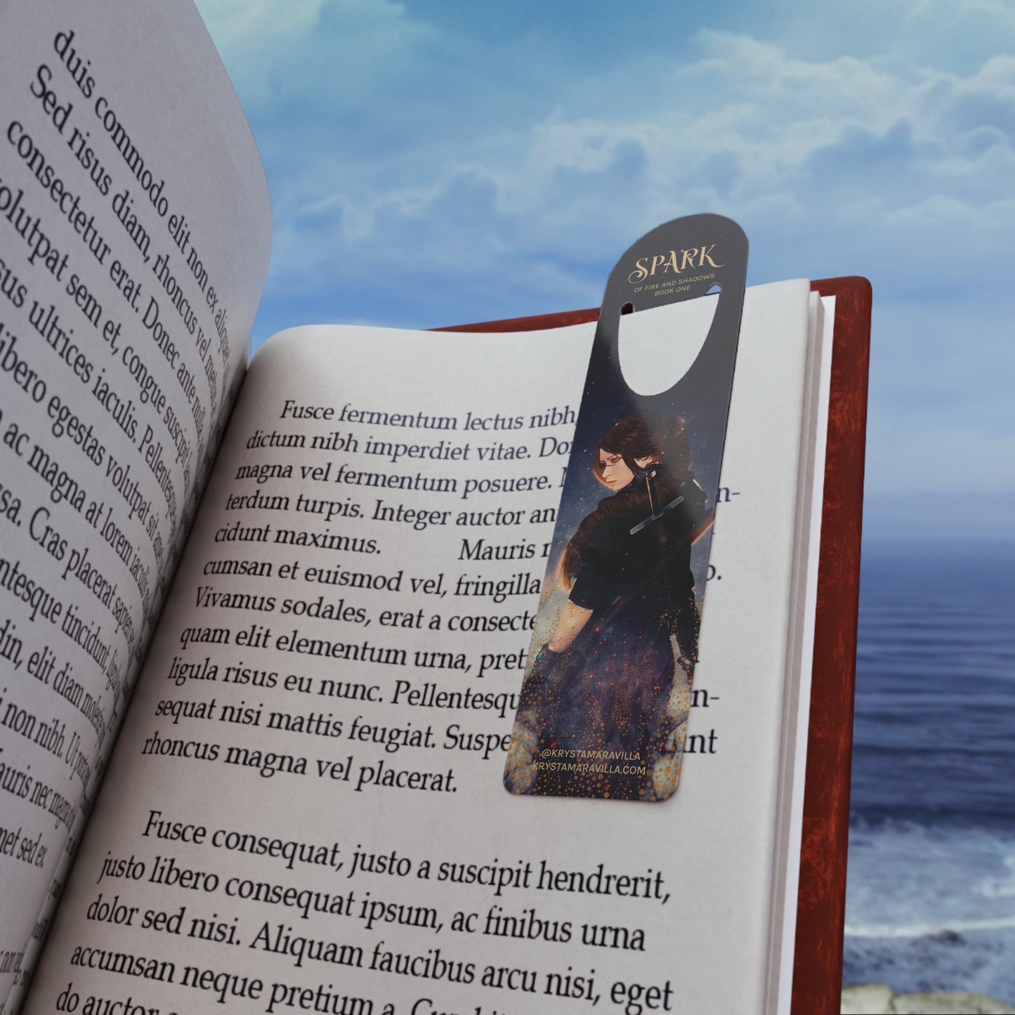 Spark Of Fire & Shadows Bookmark