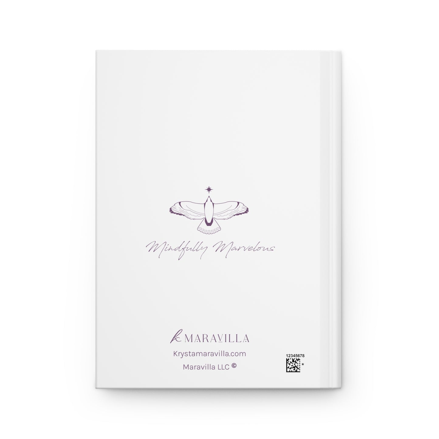 Stay Marvelous Hardcover Journal (White)