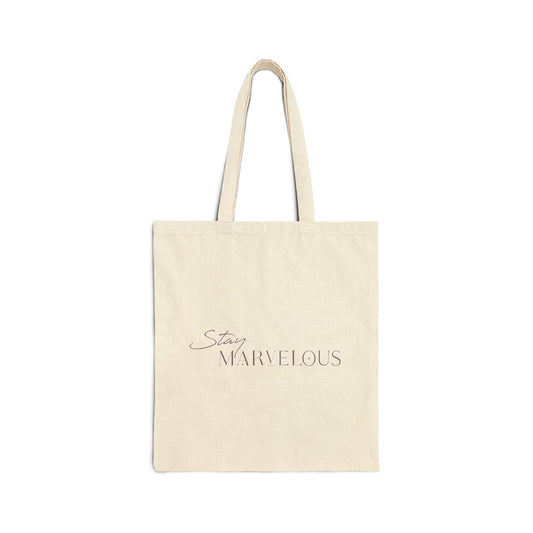 Stay Marvelous Natural Tote Bag