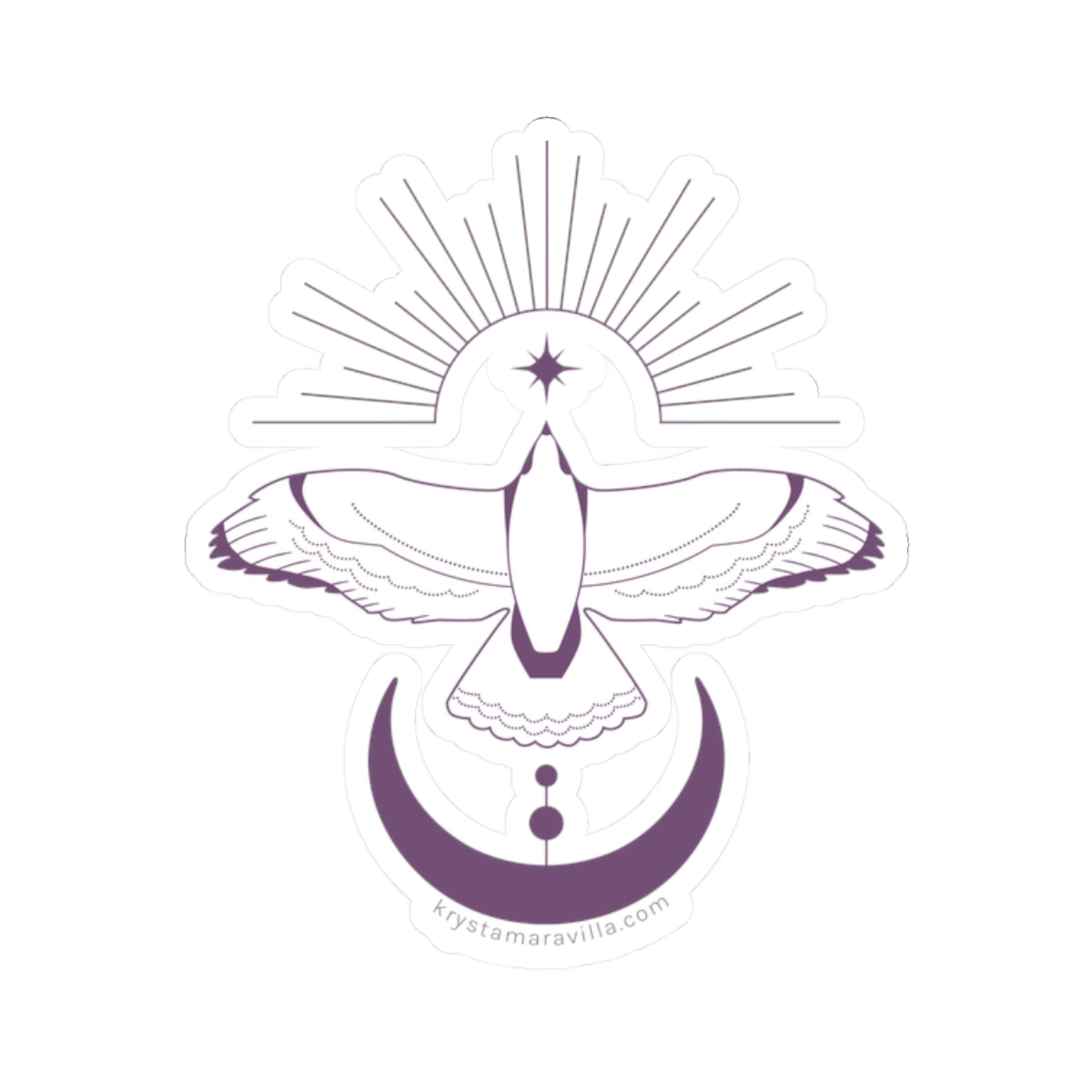Maravilla's Marvelous Bird Stickers (White)