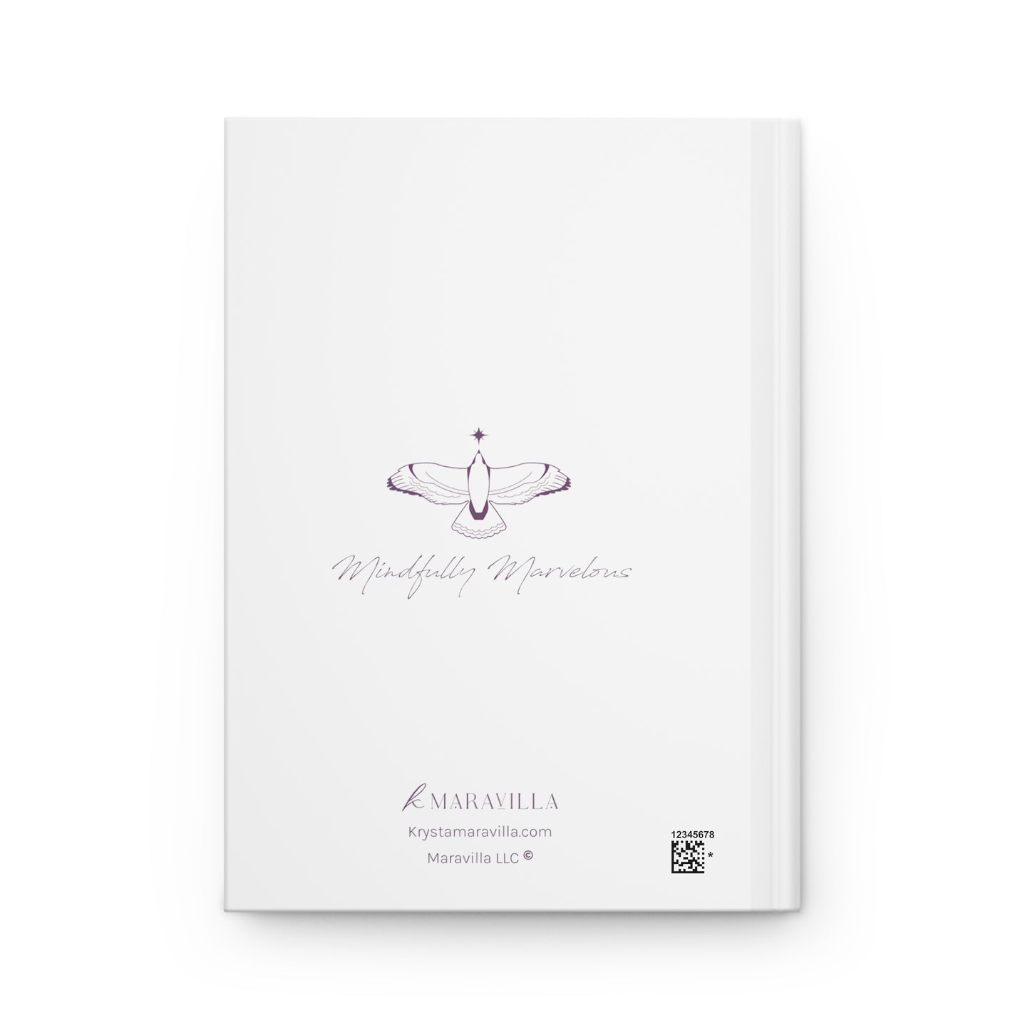 Stay Marvelous Hardcover Journal (White)