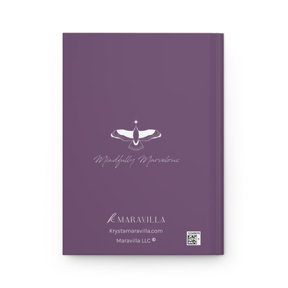 Stay Marvelous Hardcover Journal (Purple)